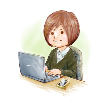 森野沙織のイラスト